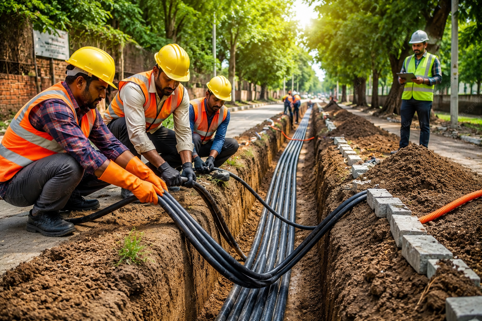 Underground Cable Installation